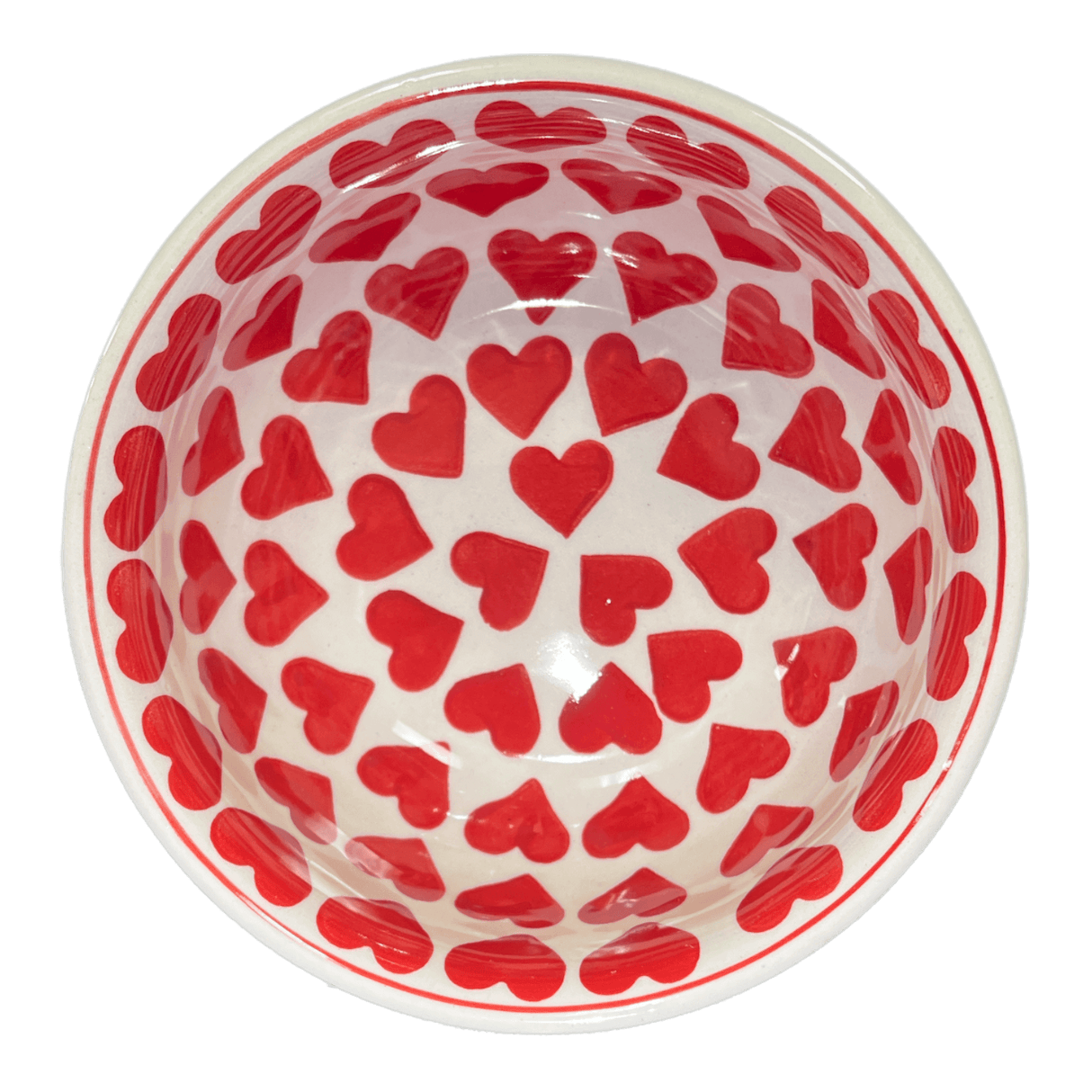 Bowl, Round, 6.5" in "Whole Hearted Red" by Manufaktura | M084T-SEDC