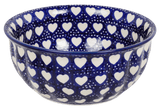 Bowl, Round, 6.5" in "Torrent of Hearts" by Manufaktura | M084T-SEM