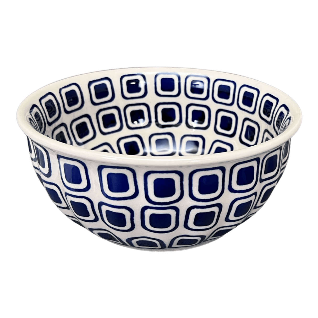 Bowl, Round, 6.5" in "Navy Retro" by Manufaktura | M084U-601A