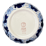 Bowl, Round, 6.5" in "Blue Butterfly" by Manufaktura | M084U-AS58