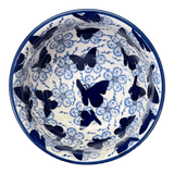 Bowl, Round, 6.5" in "Blue Butterfly" by Manufaktura | M084U-AS58