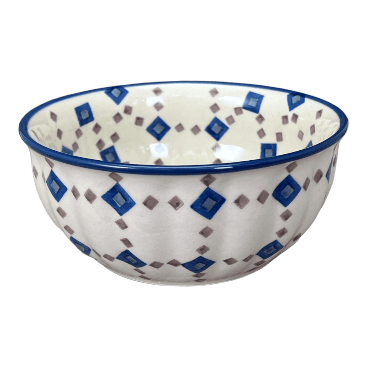 Bowl, Round, 6.5" in "Diamond Quilt" by Manufaktura | M084U-AS67