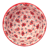 Bowl, Round, 6.5" in "Scarlet Daisy" by Manufaktura | M084U-AS73