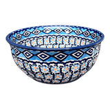 Bowl, Round, 6.5" in "Blue Diamond" by Manufaktura | M084U-DHR