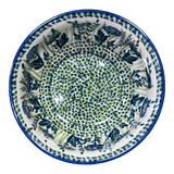 Bowl, Round, 6.5" in "Bouncing Blue Blossoms" by Manufaktura | M084U-IM03