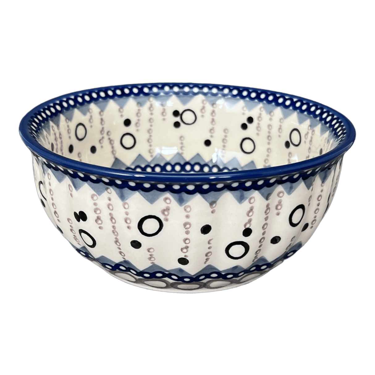 Bowl, Round, 6.5" in "Bubble Blast" by Manufaktura | M084U-IZ23