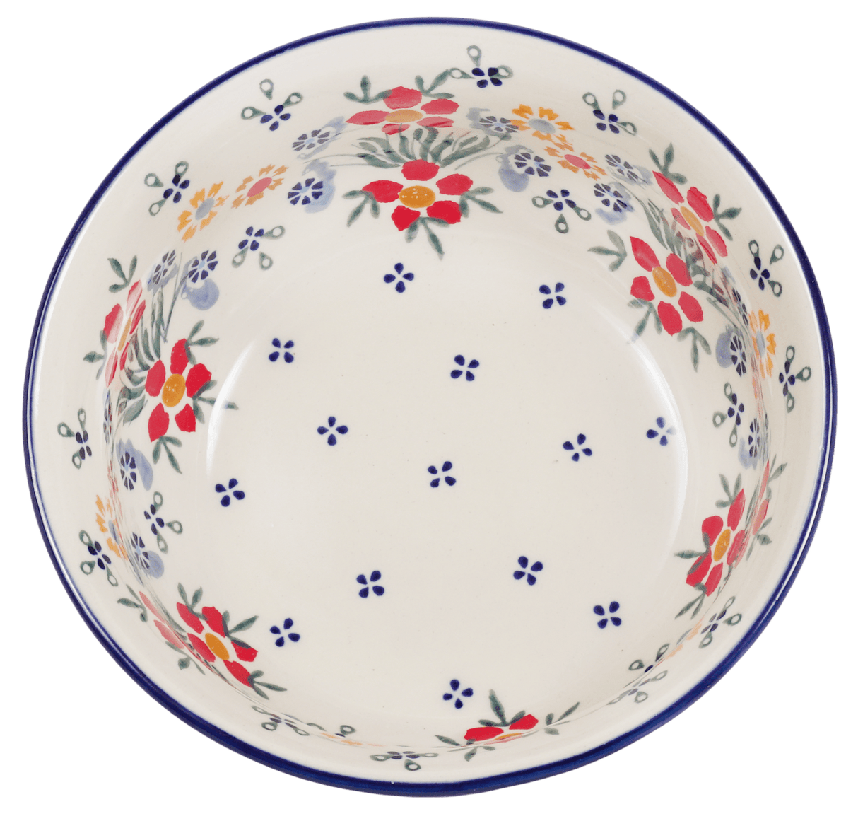 Bowl, Round, 6.5" in "Fresh Flowers" by Manufaktura | M084U-MS02