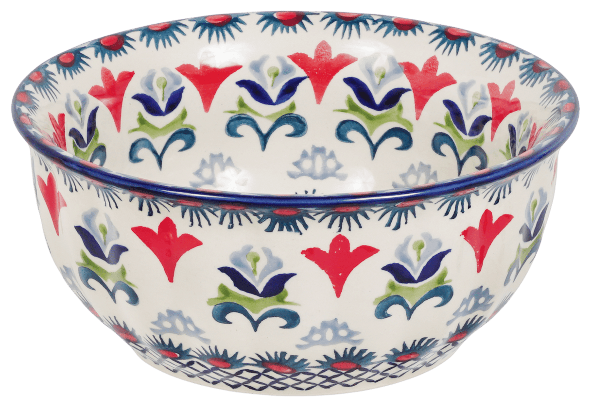 Bowl, Round, 6.5" in "Scandinavian Scarlet" by Manufaktura | M084U-P295