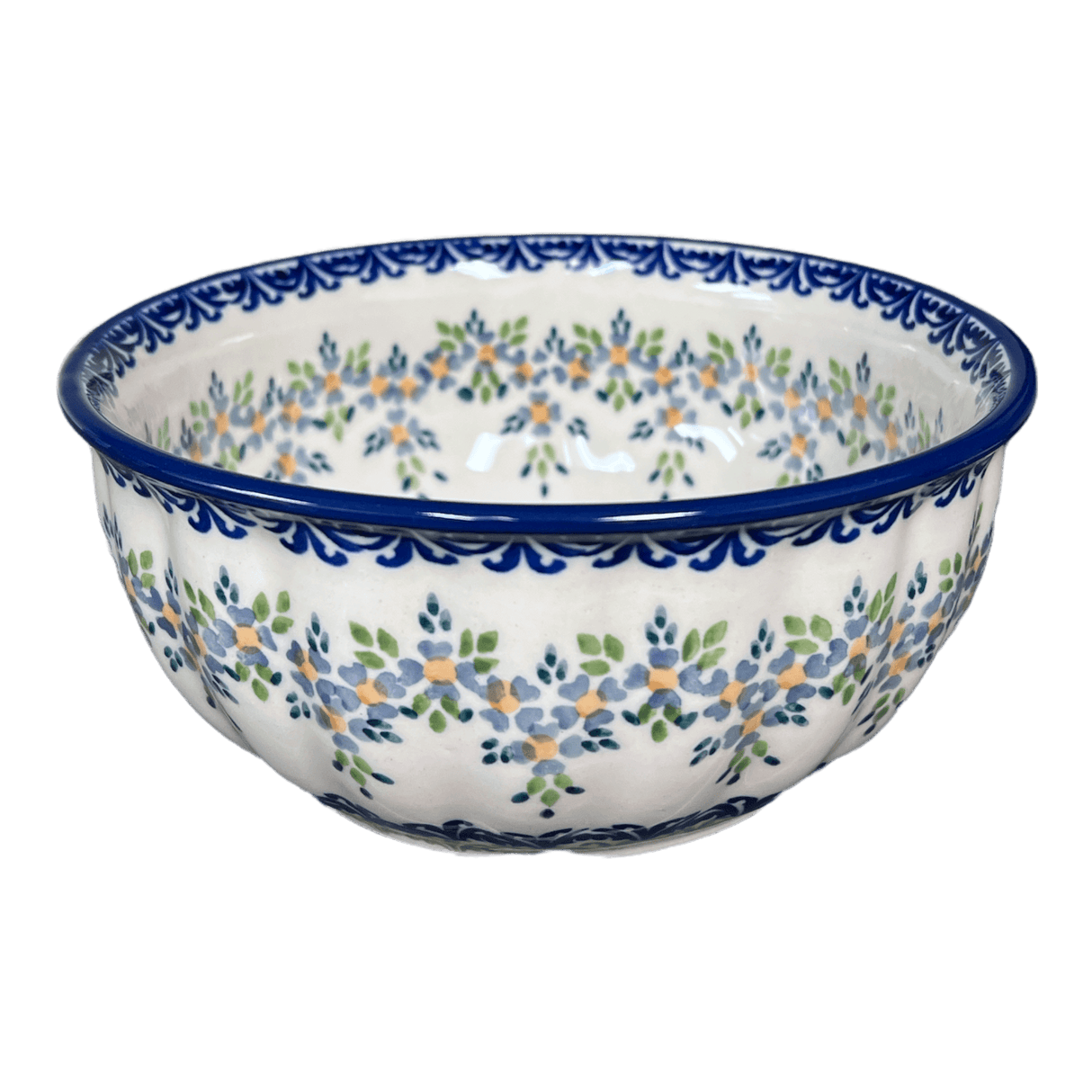 Bowl, Round, 6.5" in "Garden Stroll" by Manufaktura | M084U-P316