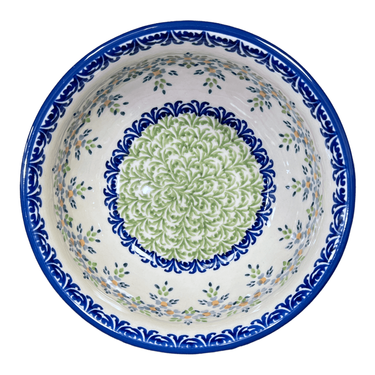 Bowl, Round, 6.5" in "Garden Stroll" by Manufaktura | M084U-P316