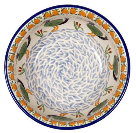 Bowl, Round, 6.5" in "Ducks in a Row" by Manufaktura | M084U-P323