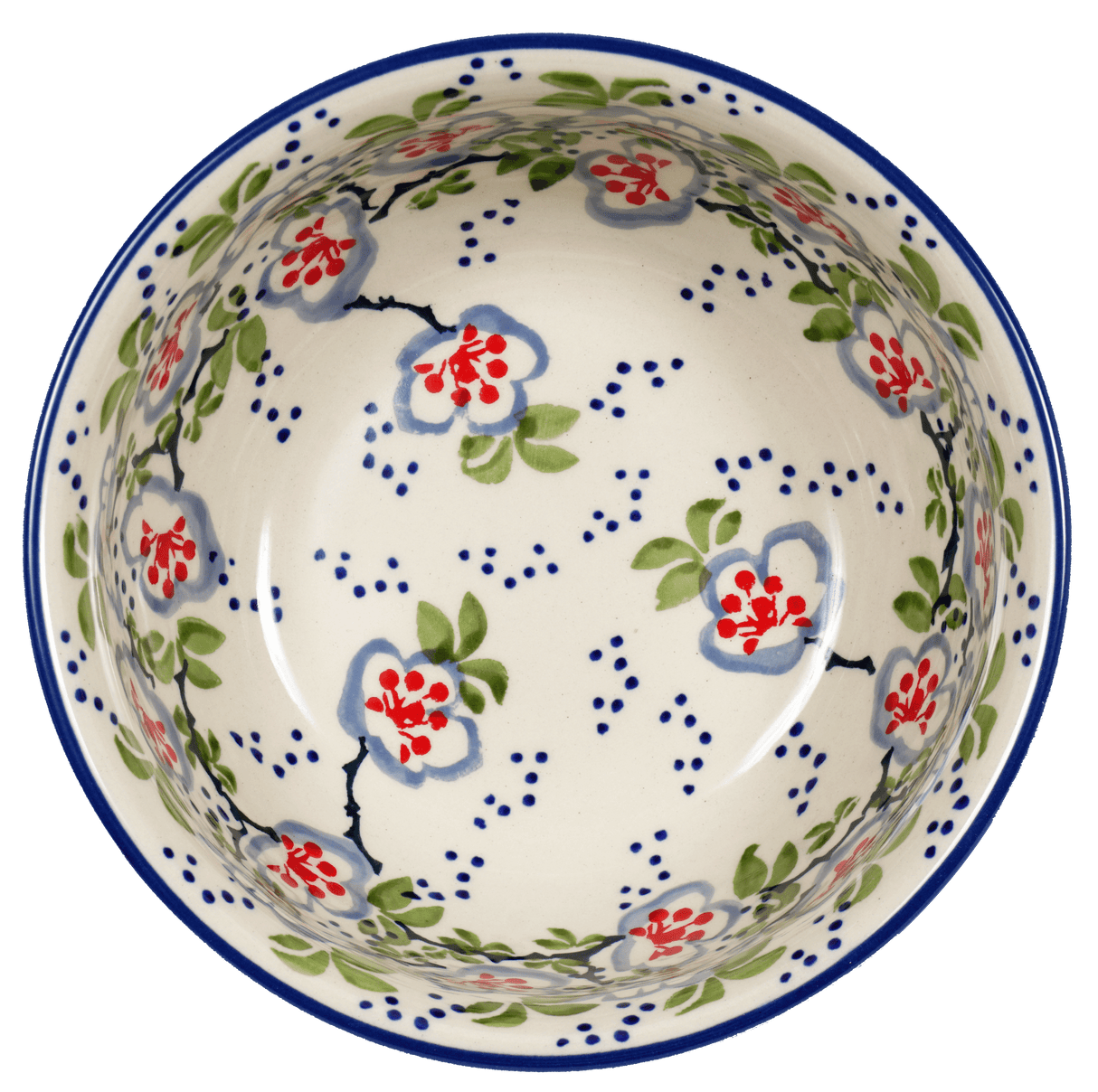 Bowl, Round, 6.5" in "Flowers & Lace" by Manufaktura | M084U-P372