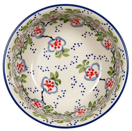 Bowl, Round, 6.5" in "Flowers & Lace" by Manufaktura | M084U-P372