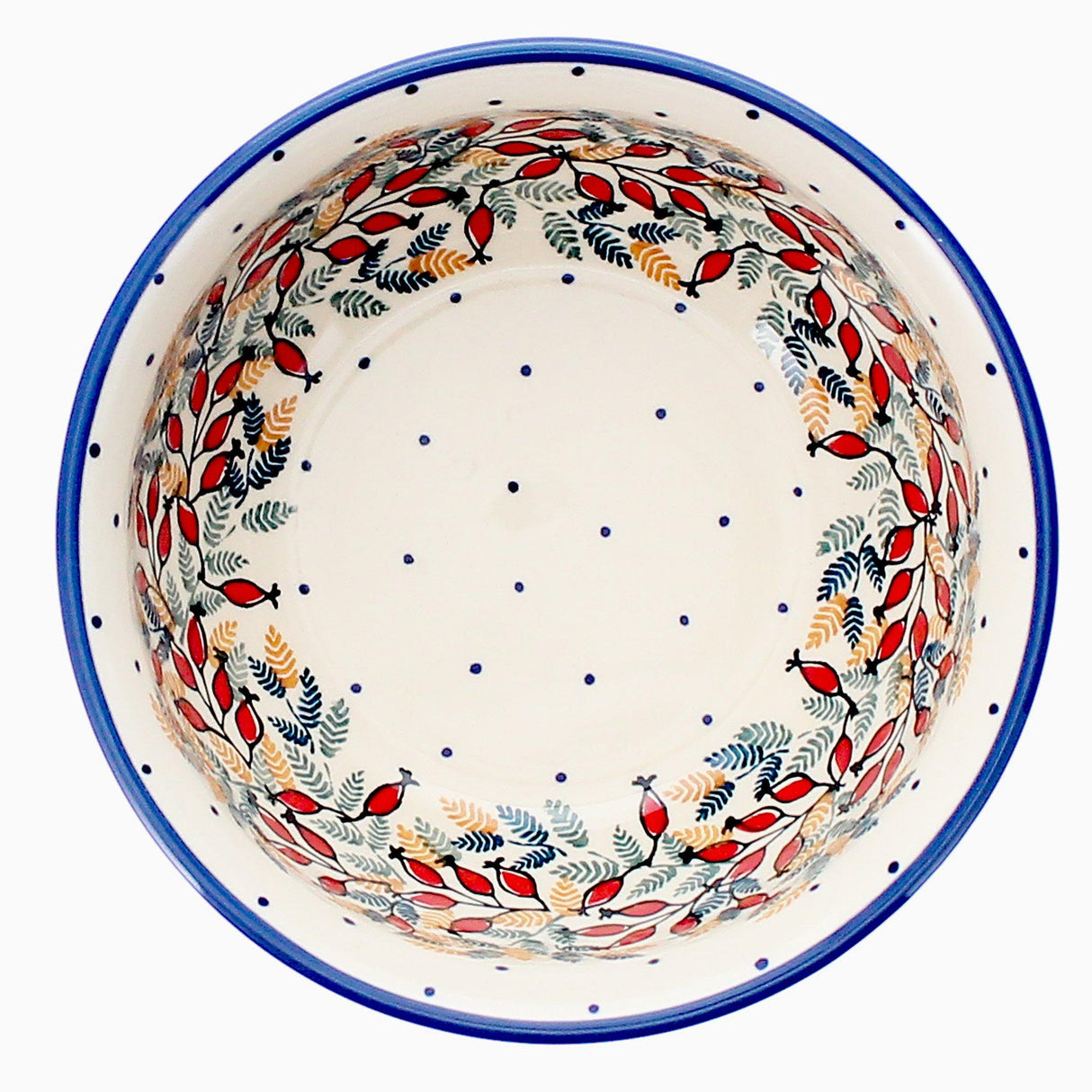 Bowl, Round, 6.5" in "Rose Hips" by Manufaktura | M084U-SM01