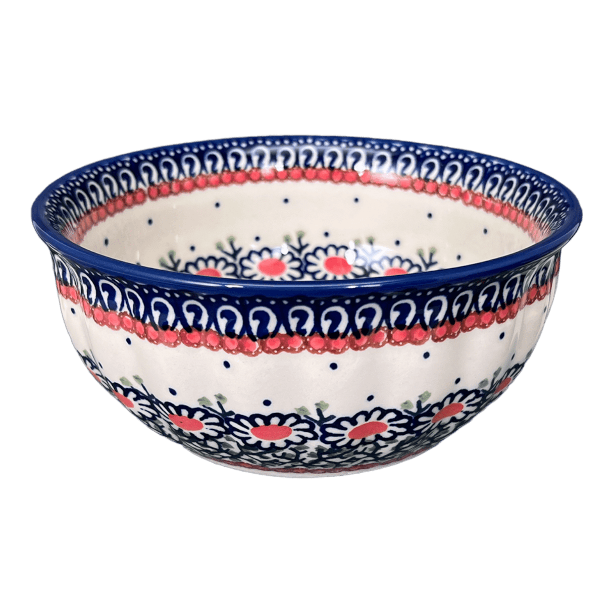 Bowl, Round, 6.5" in "Daisy Chain" by Manufaktura | M084U-ST