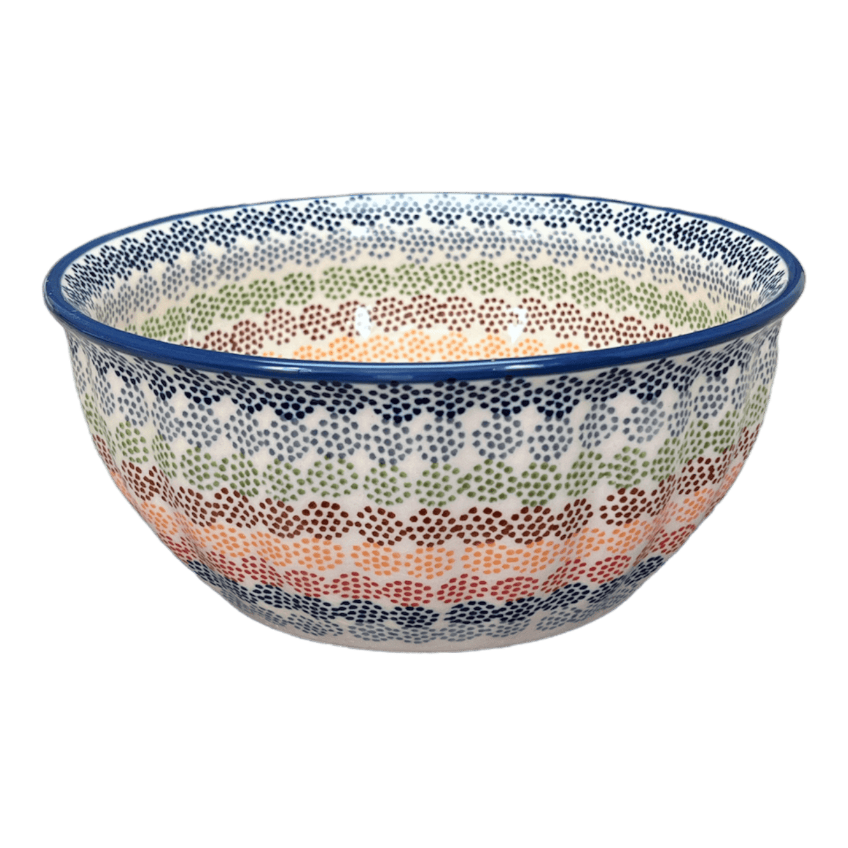 Bowl, Round, 7.75" in "Speckled Rainbow" by Manufaktura | M085M-AS37