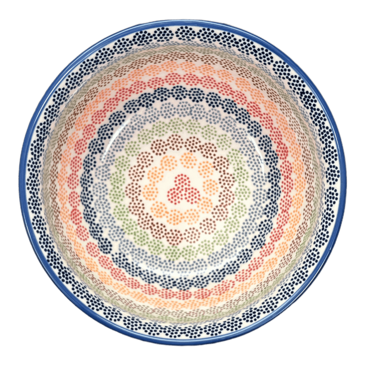 Bowl, Round, 7.75" in "Speckled Rainbow" by Manufaktura | M085M-AS37