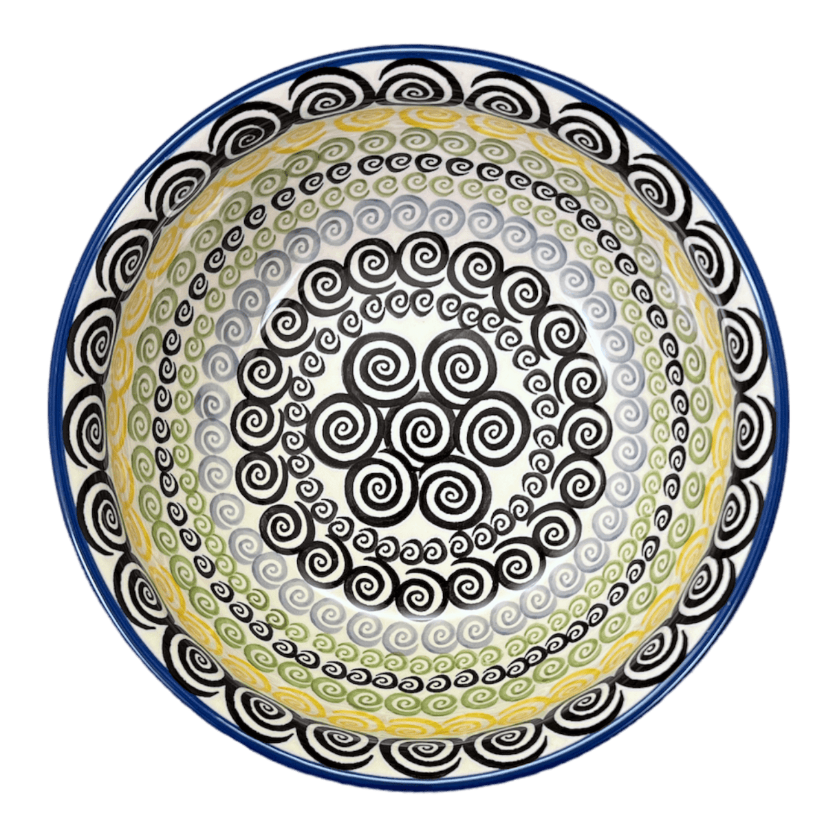 Bowl, Round, 7.75" in "Hypnotic Night" by Manufaktura | M085M-CZZC