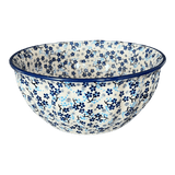 Bowl, Round, 7.75" in "Scattered Blues" by Manufaktura | M085S-AS45