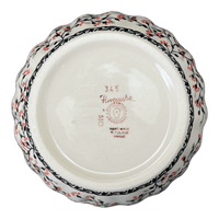A picture of a Polish Pottery 7.75" Bowl (Cherry Blossom) | M085S-DPGJ as shown at PolishPotteryOutlet.com/products/7-75-bowl-cherry-blossom-m085s-dpgj