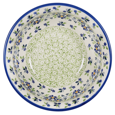 Bowl, Round, 7.75" in "Garden Splendor" by Manufaktura | M085S-GM11