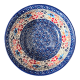 Bowl, Round, 7.75" in "Festive Flowers" by Manufaktura | M085S-IZ16