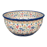 Bowl, Round, 7.75" in "Wildflower Delight" by Manufaktura | M085S-P273