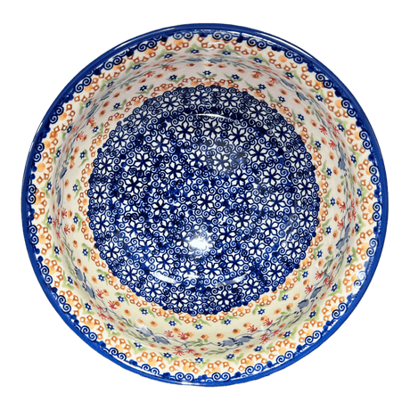 Bowl, Round, 7.75" in "Wildflower Delight" by Manufaktura | M085S-P273