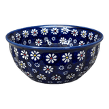 Bowl, Round, 7.75" in "Midnight Daisies" by Manufaktura | M085S-S002