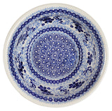 Bowl, Round, 7.75" in "Duet in Blue" by Manufaktura | M085S-SB01