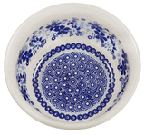 Bowl, Round, 7.75" in "Duet in Blue & White" by Manufaktura | M085S-SB04