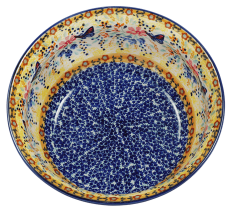 Bowl, Round, 7.75" in "Butterfly Bliss" by Manufaktura | M085S-WK73