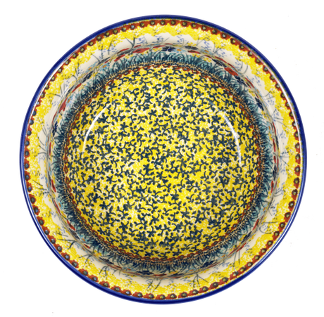 Bowl, Round, 7.75" in "Sunlit Wildflowers" by Manufaktura | M085S-WK77