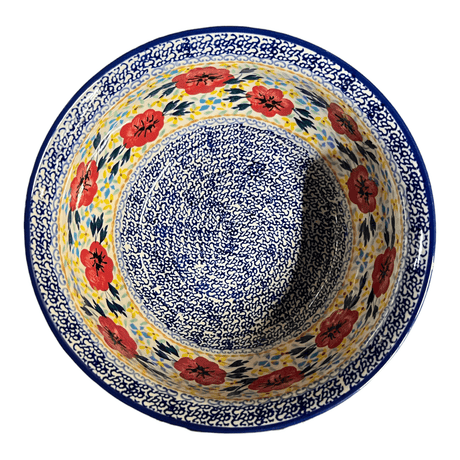 Bowl, Round, 7.75" in "Brilliant Wreath" by Manufaktura | M085S-WK78