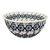Polish Pottery 7.75" Bowl (Green Tea Garden) | M085T-14 at PolishPotteryOutlet.com