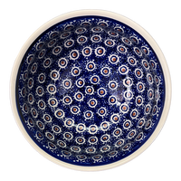 A picture of a Polish Pottery 7.75" Bowl (Bonbons) | M085T-2 as shown at PolishPotteryOutlet.com/products/7-75-bowl-2-m085t-2