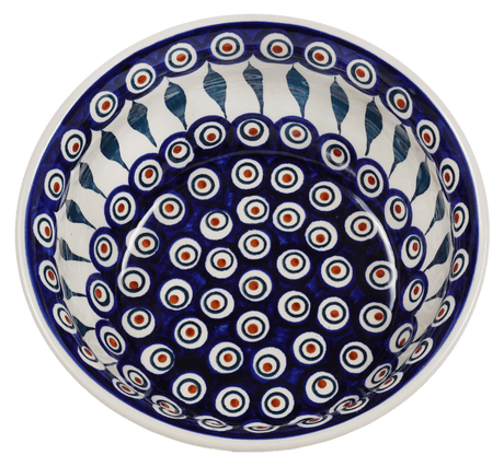 Bowl, Round, 7.75" in "Peacock" by Manufaktura | M085T-54