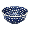 Polish Pottery 7.75" Bowl (Night Eyes) | M085T-57 at PolishPotteryOutlet.com