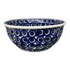 Polish Pottery 7.75" Bowl (Eyes Wide Open) | M085T-58 at PolishPotteryOutlet.com
