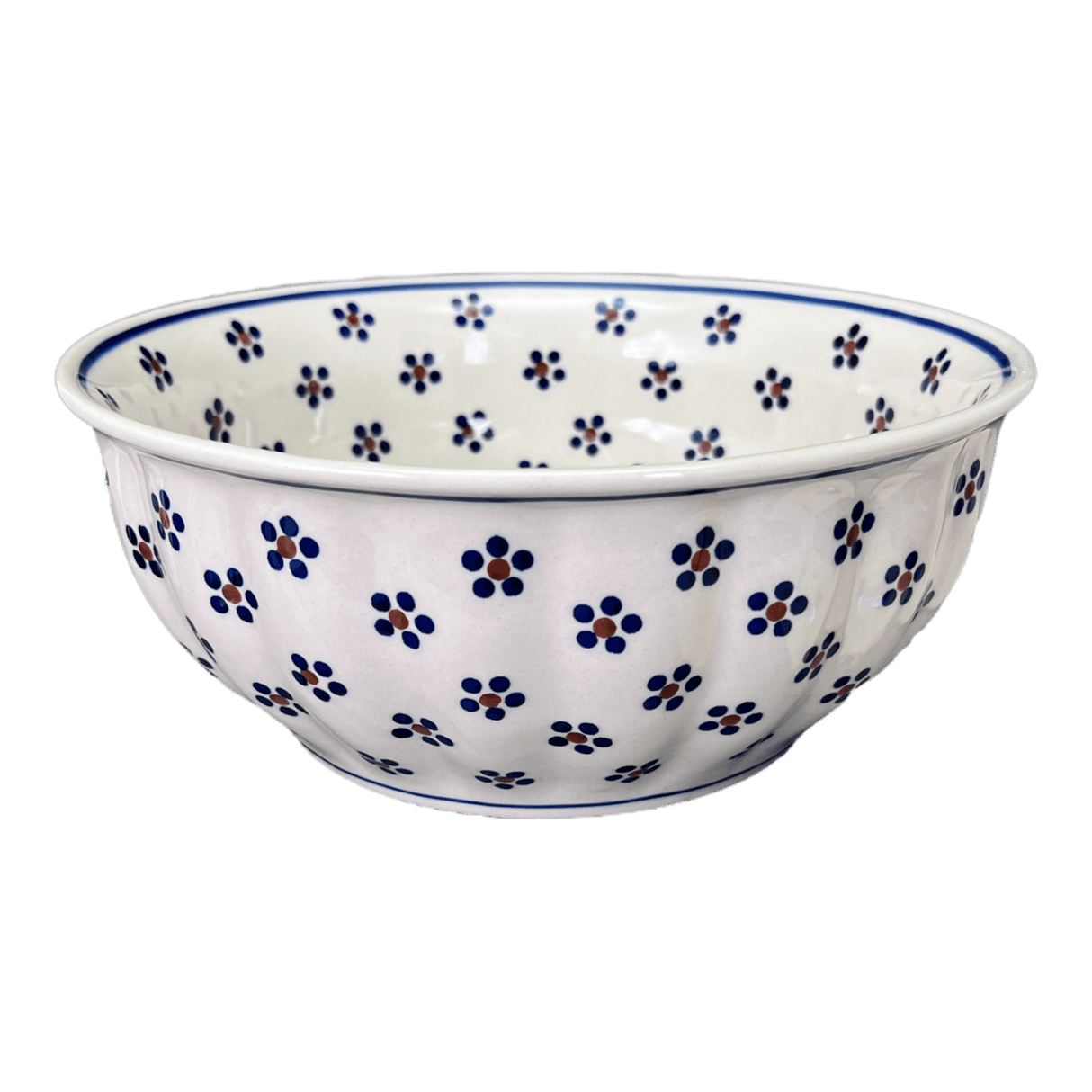 Bowl, Round, 7.75" in "Petite Floral" by Manufaktura | M085T-64