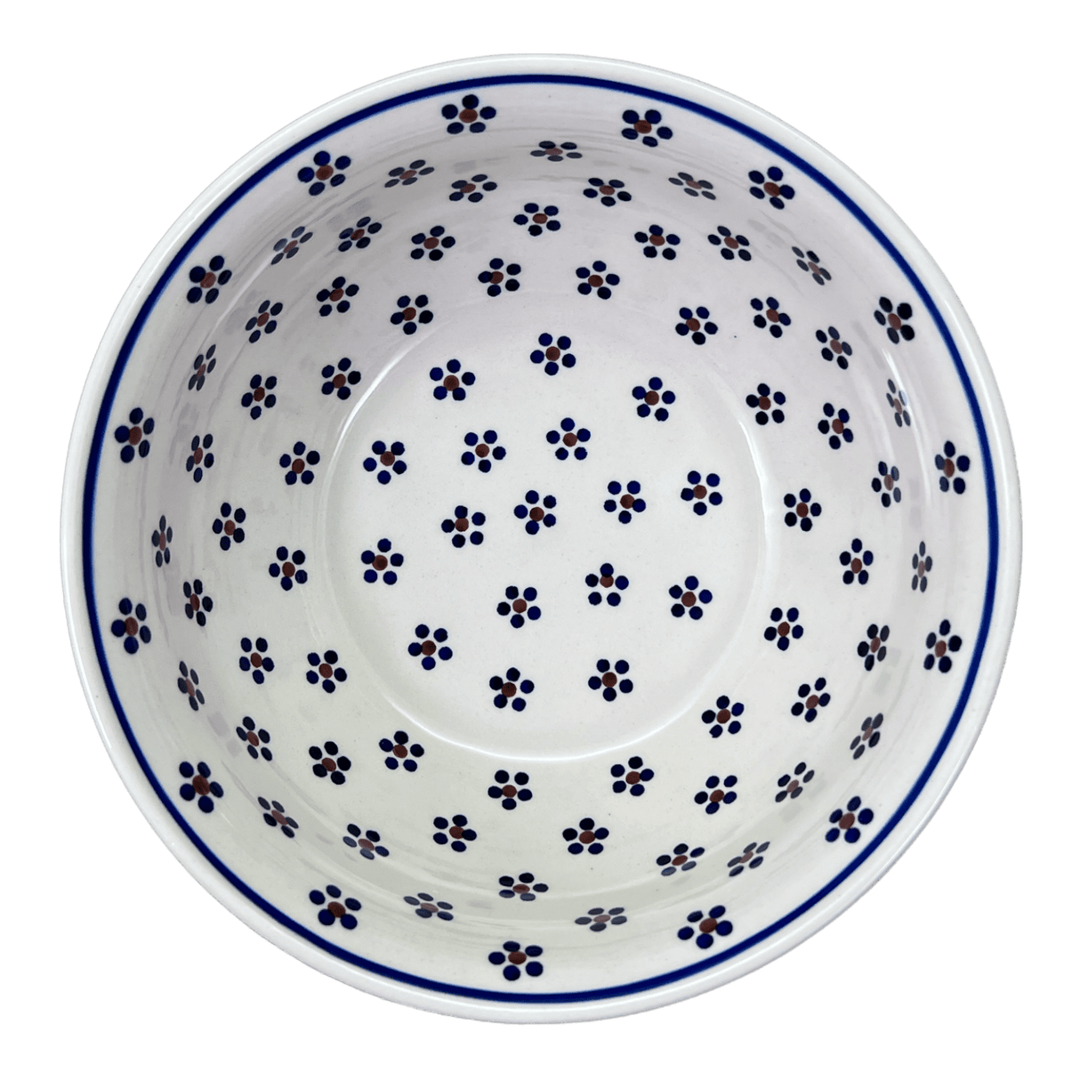 Bowl, Round, 7.75" in "Petite Floral" by Manufaktura | M085T-64