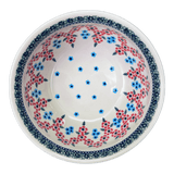 Bowl, Round, 7.75" in "Floral Symmetry" by Manufaktura | M085T-DH18