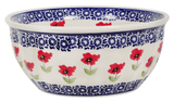 Bowl, Round, 7.75" in "Poppy Garden" by Manufaktura | M085T-EJ01