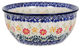 Bowl, Round, 7.75" in "Flower Power" by Manufaktura | M085T-JS14