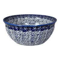 A picture of a Polish Pottery 7.75" Bowl (Sea Foam) | M085T-MAGM as shown at PolishPotteryOutlet.com/products/7-75-bowl-sea-foam-m085t-magm