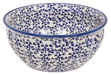 Bowl, Round, 7.75" in "Blue Thicket" by Manufaktura | M085T-P364