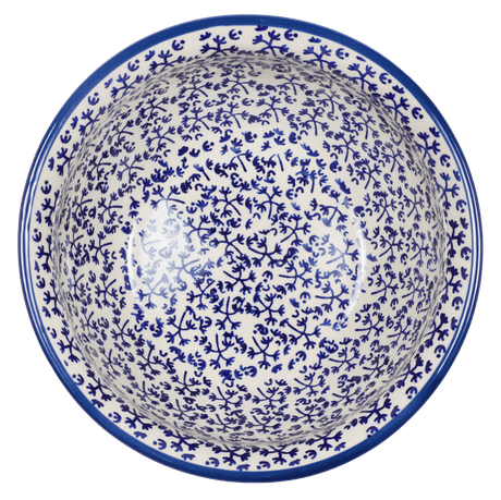 Bowl, Round, 7.75" in "Blue Thicket" by Manufaktura | M085T-P364