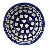 Bowl, Round, 7.75" in "Sea of Hearts" by Manufaktura | M085T-SEA