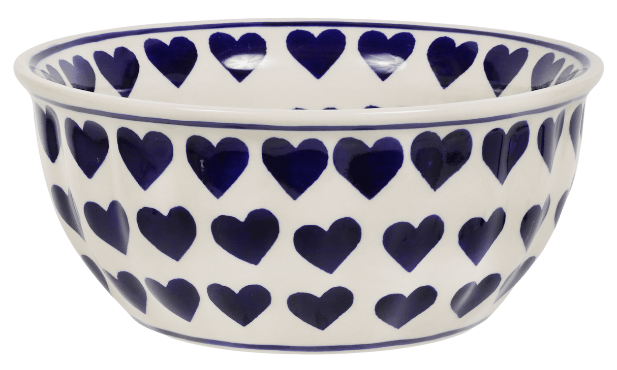 Bowl, Round, 7.75" in "Whole Hearted" by Manufaktura | M085T-SEDU