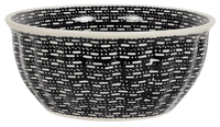 A picture of a Polish Pottery 7.75" Bowl (Metro) | M085T-WCZM as shown at PolishPotteryOutlet.com/products/7-75-bowls-metro